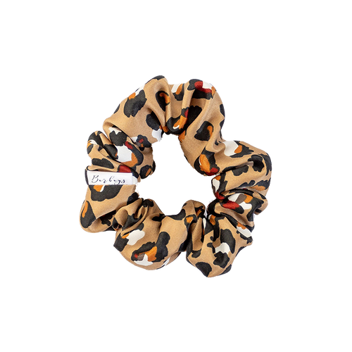 Scrunchie (Petite) - Caramel Leopard