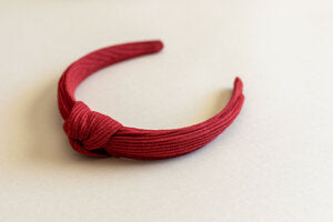 Headband - Rouge Rib Knit