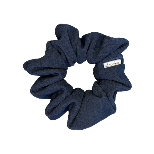 Scrunchie (Petite) - Soft Navy Crepe Knit